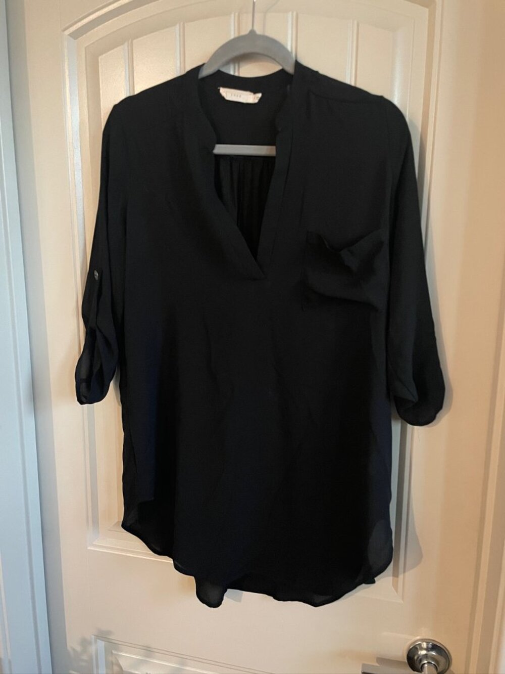 Lush Black Tunic Size Small
